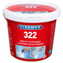 CLEAMEN 322 tablety do pisoára 12 ks + sitko