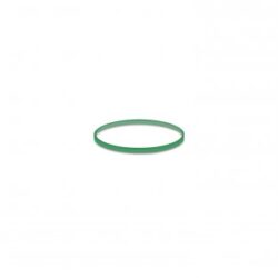 Gumička slabá zelená 1mm 4cm [1 kg]